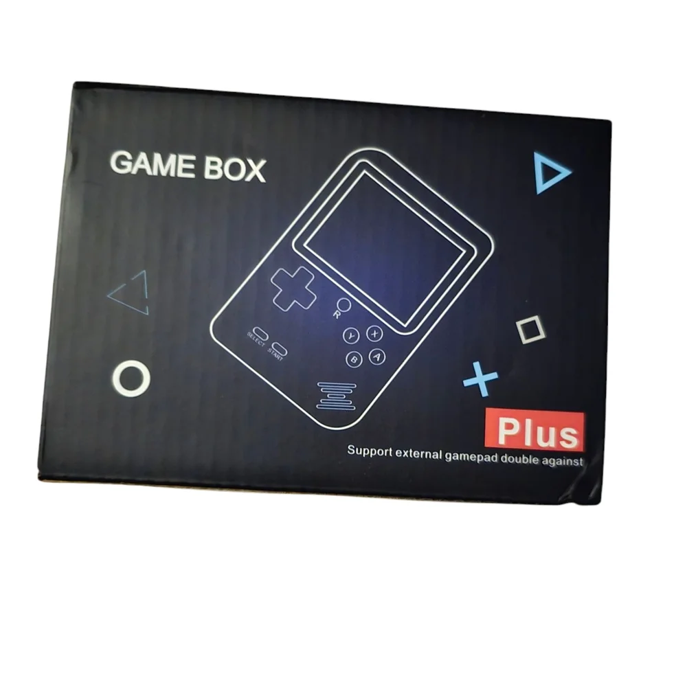 Red Handheld Retro Gaming Console